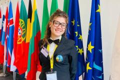 Erica Granatieri conquista il terzo posto nella specialità Wine Service all'AEHT 2022