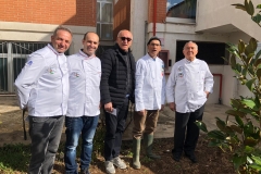 Piantumazione albero di magnolia donato all'Istituto dall'Associazione Cuochi di Capitanata Gargano